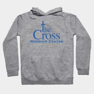 TCWC classic logo in Blue letters Hoodie